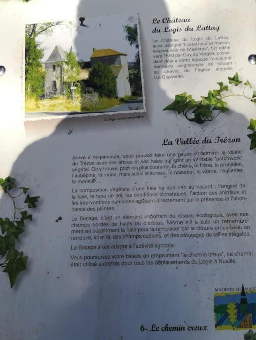 Villa Le Logis Cholet 49300 Lieu Exceptionnel En Famille Ou Amis Mazieres-en-Mauges Exterior foto